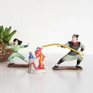 Disney | Toys | Rare 998 Mulan Li Shang Mushi Crikee Disney Princess ...